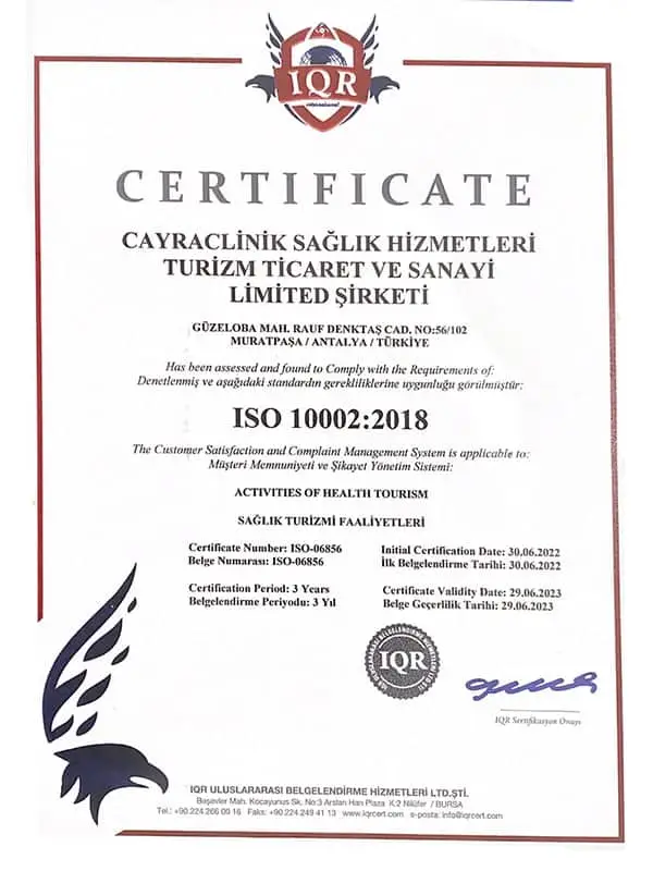 Your Premier Destination for Dental, Aesthetic, Hair Transplant & Obesity Treatments in Turkey 13 1002-2018