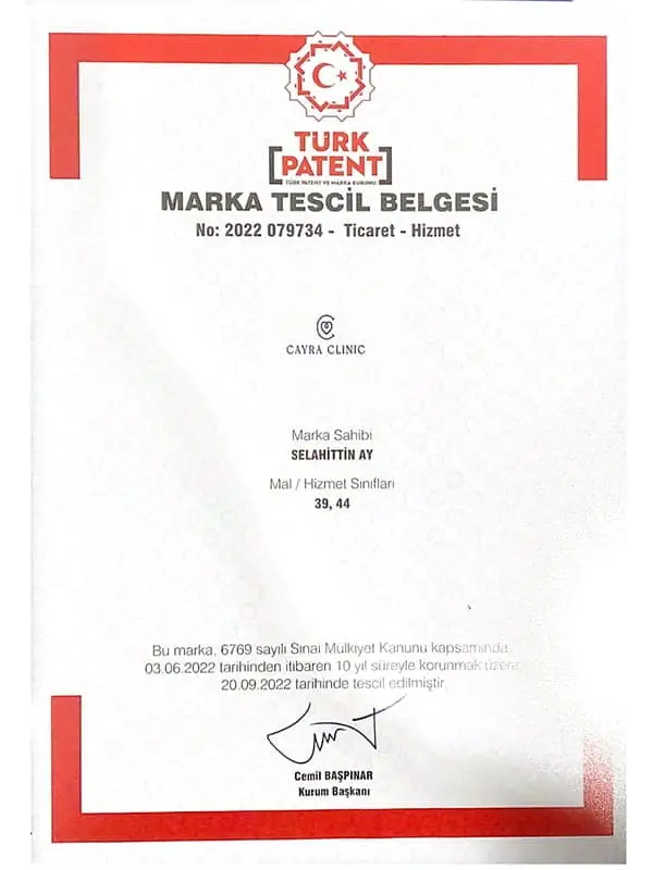 Your Premier Destination for Dental, Aesthetic, Hair Transplant & Obesity Treatments in Turkey 11 türk-patent