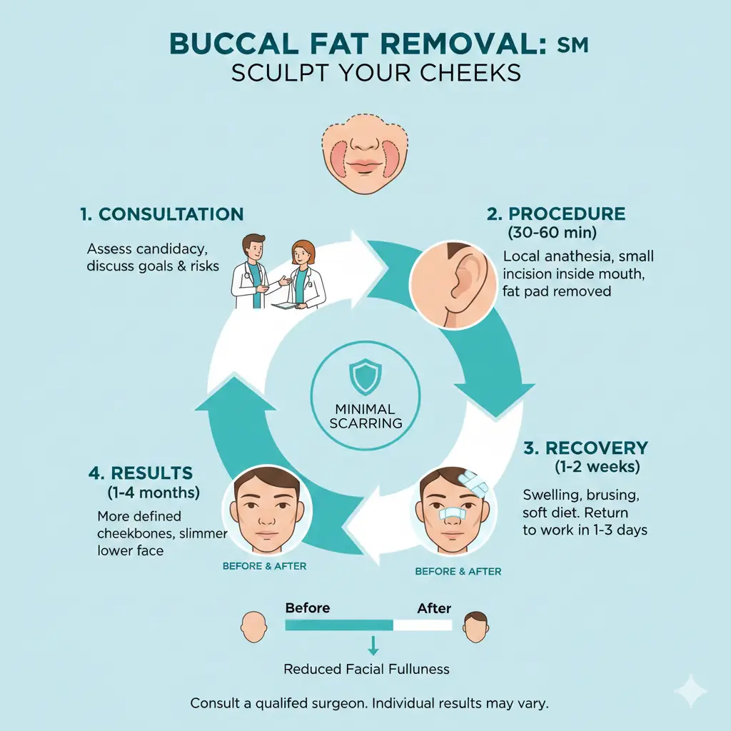 Buccal-fat-removal-process