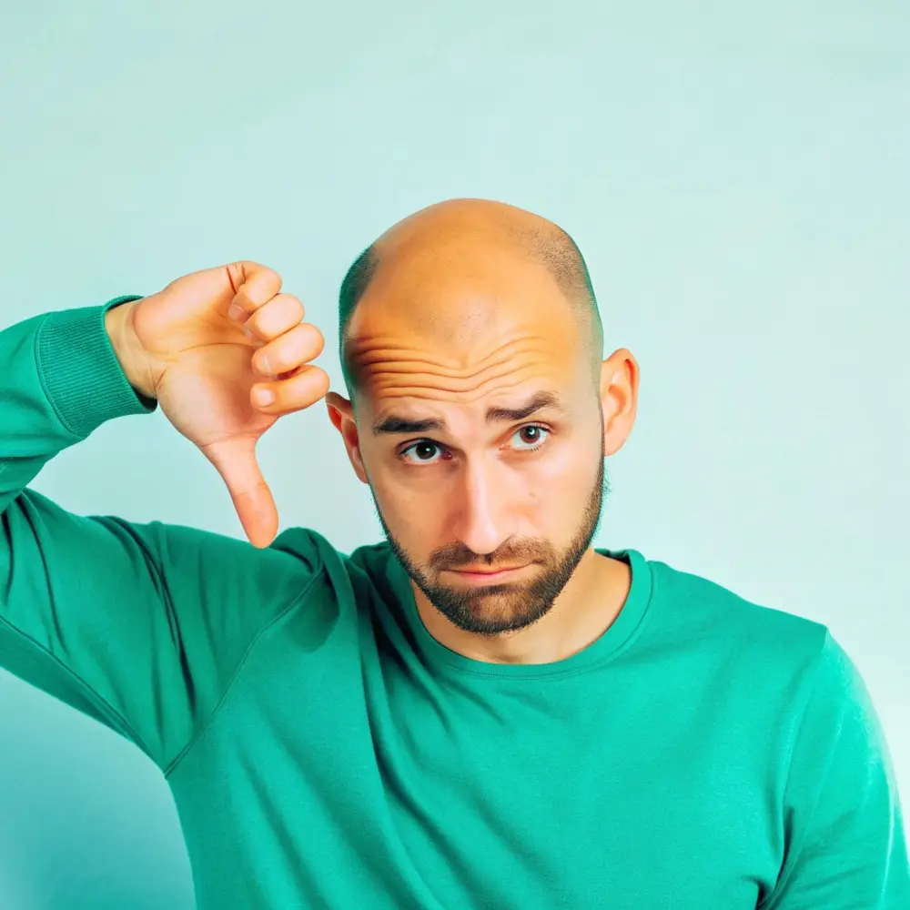 Avoid a Failed Hair Transplant | Clinic Choice 228 Failed Hair Transplant Photo