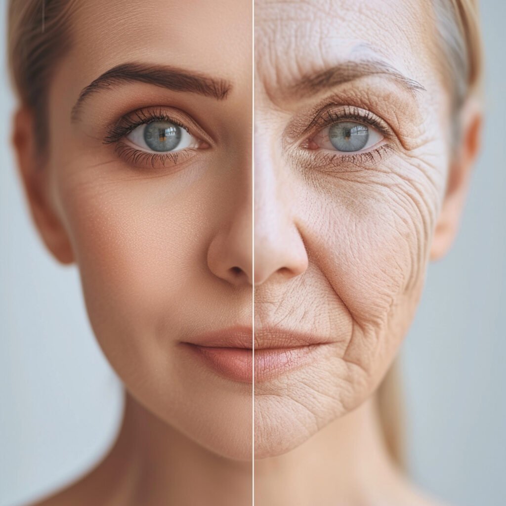 Stem Cell Therapy for Anti aging before after photo