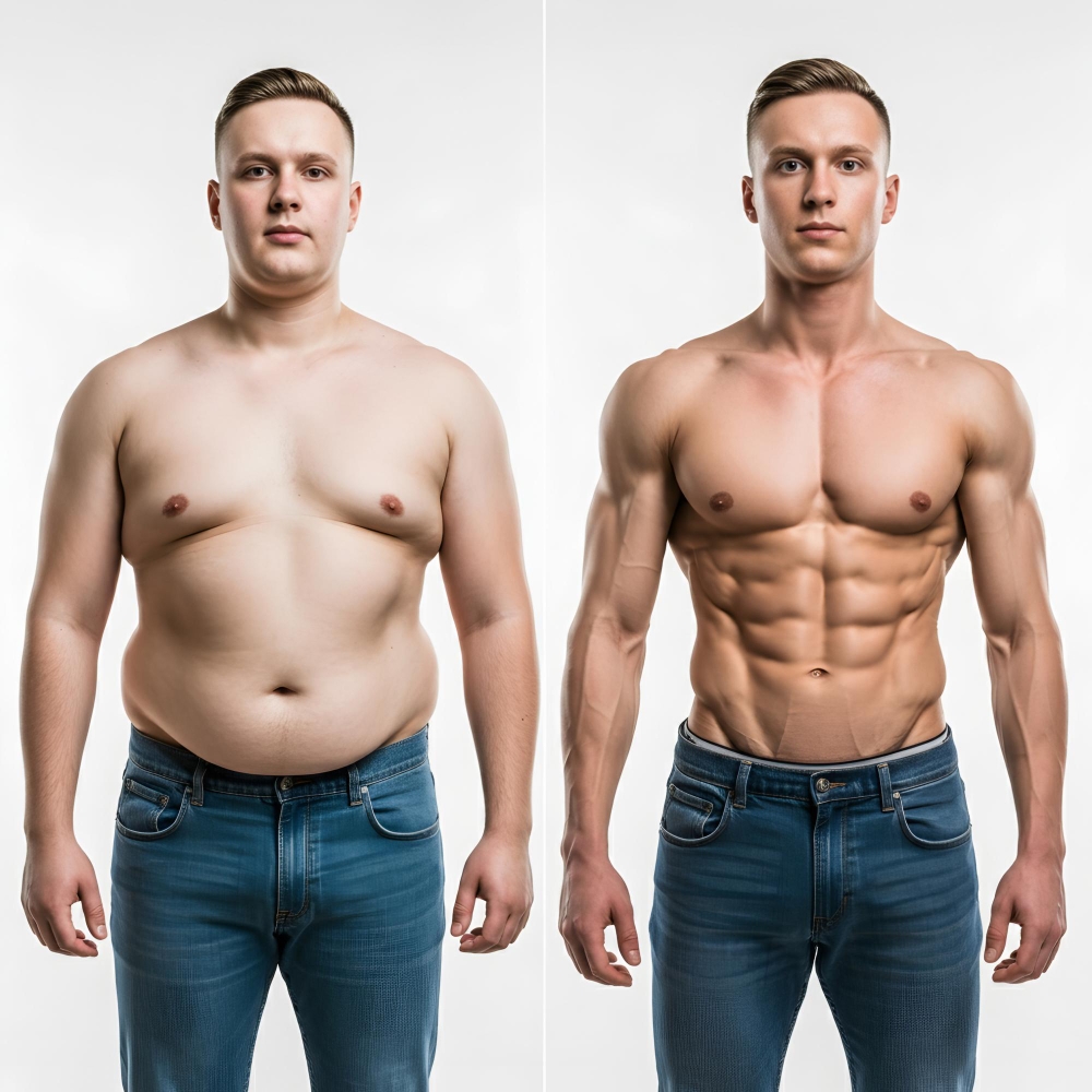 Gynecomastia Before After Photo