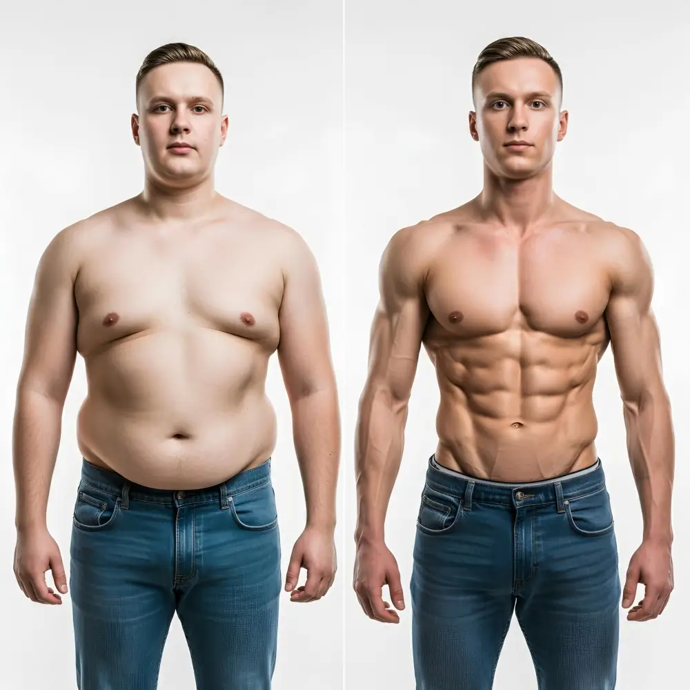 Body Lifting 9 Gynecomastia Before After Photo