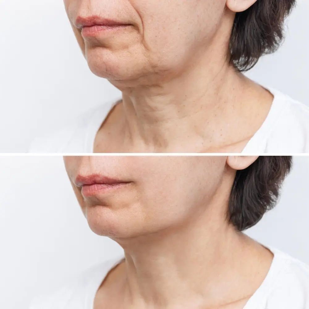 Liposuction Turkey | Remove Fat & Sculpt Your Body 8 neck liposuction double chin photo