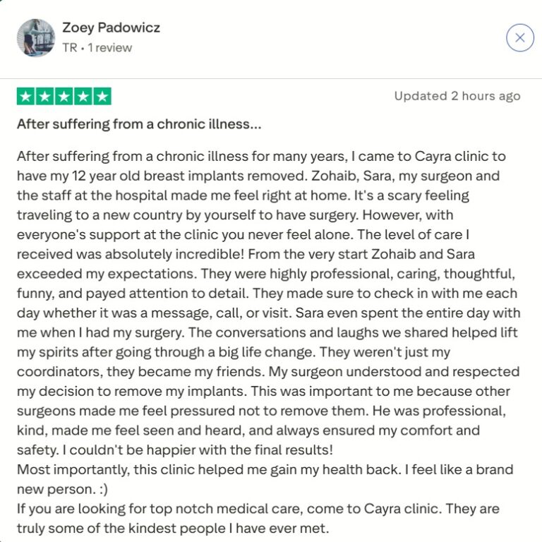 Zoey's Review