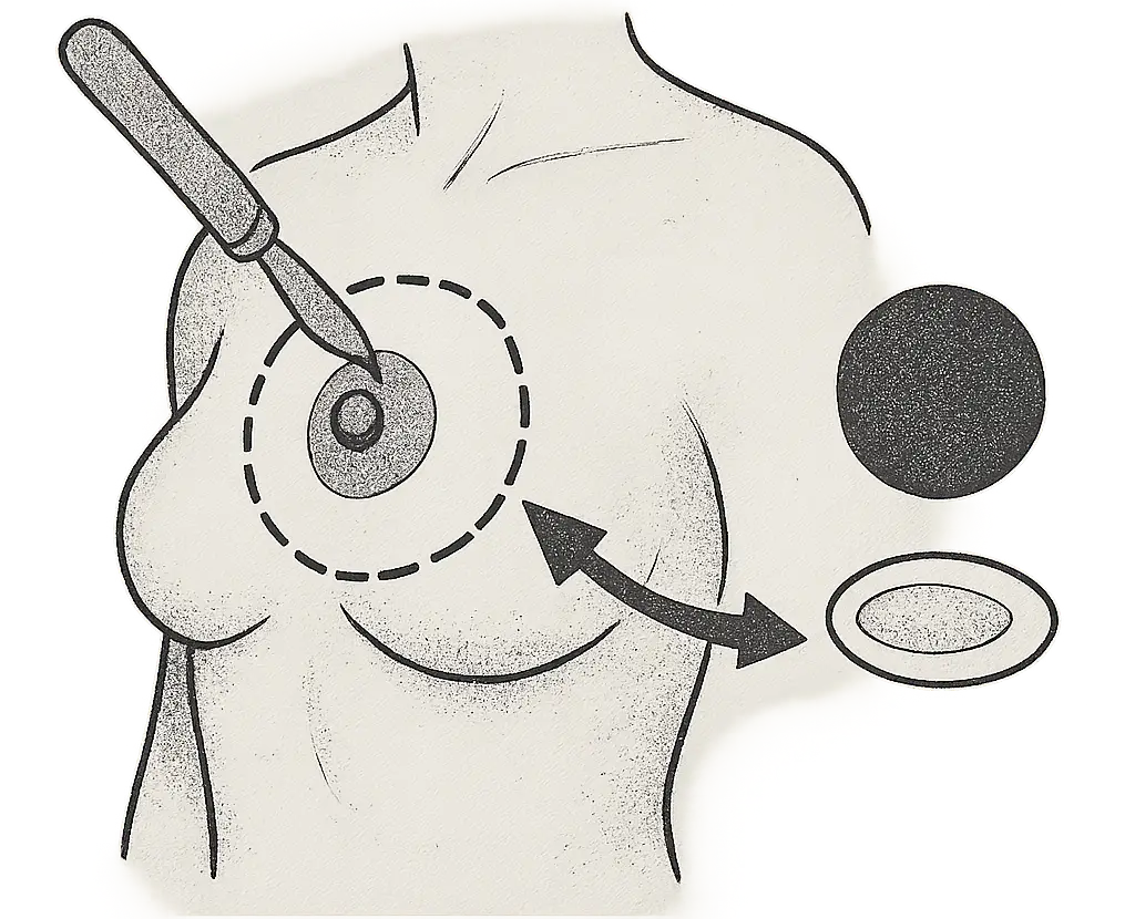 Nipple removal surgery