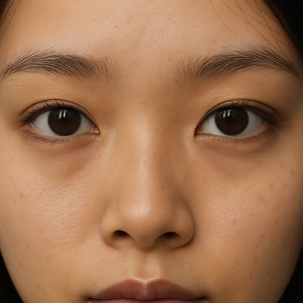 Almond eye treatment