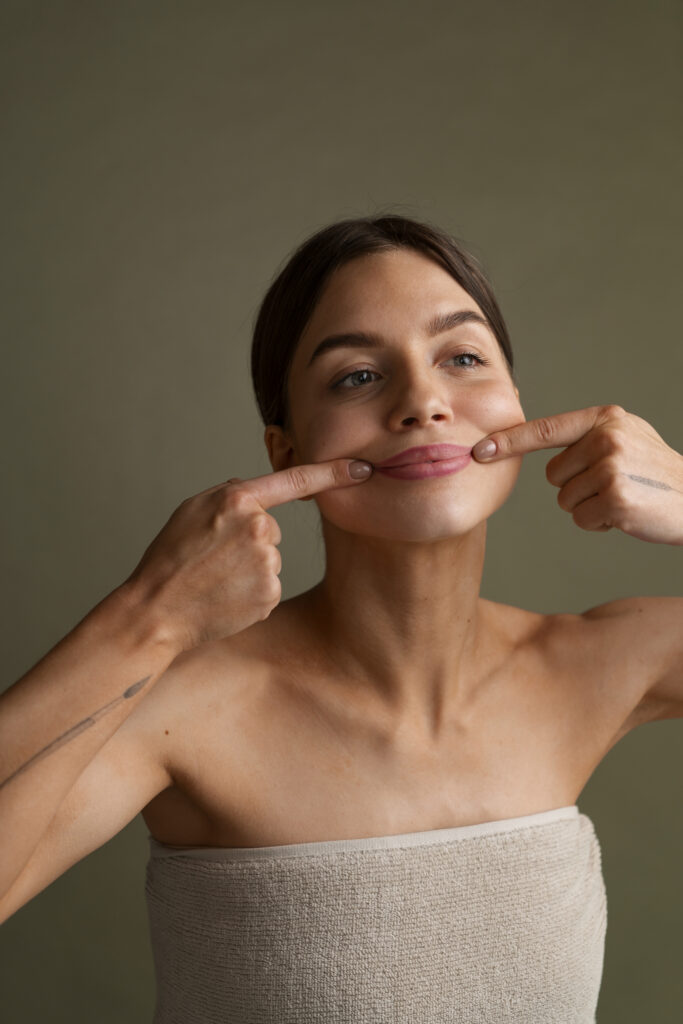 Grin lift surgery, permanent smile