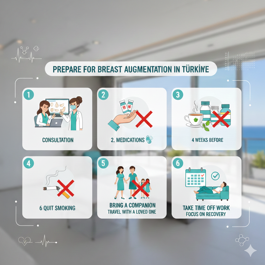 Breast Augmentation with Implants 4 Breast-implant preparation