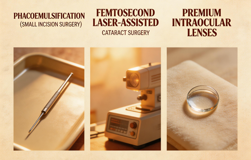 Types of Cataract Surgery