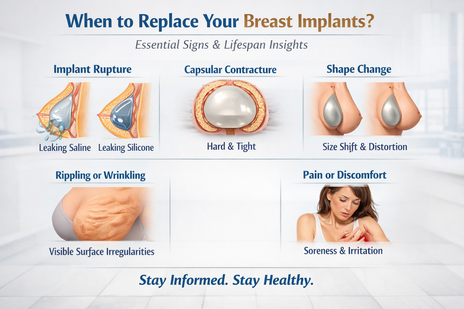 When to Replace Your Breast Implants