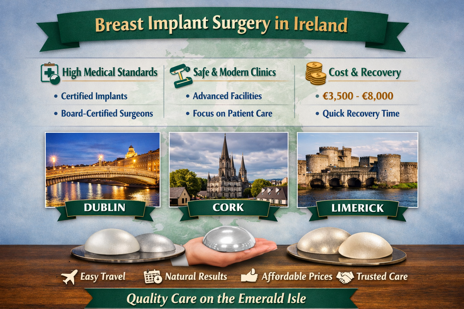 Where to Find Clinics Offering Breast Implant Surgery Near Me: 3 Irish Cities Compared 1 Clinics Offering Breast Implant Surgery Near Me: 3 Irish Cities Compared
