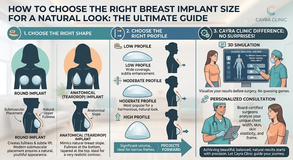 How to Choose the Right Breast Implant Size for a Natural Look: The Ultimate Guide 1 Natural Breast Implant Size Guide