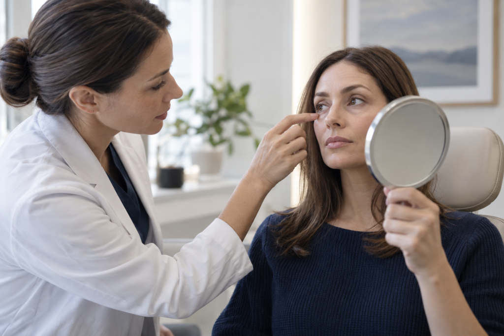 Under-Eye Fat Transfer vs Lower Blepharoplasty 1 under-eye fat transfer vs lower blepharoplasty